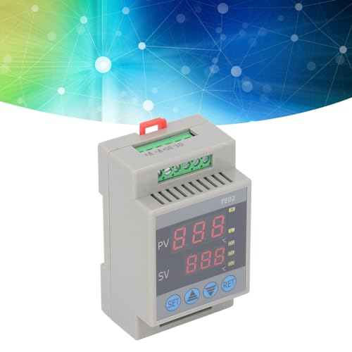 220VAC DIN Micro temperatuurregelaar -50°C tot 120°C Hoge nauwkeurigheid Digitale weergave Thermostaatmodule met eenvoudige bediening en 2 controlemodi voor verwarming