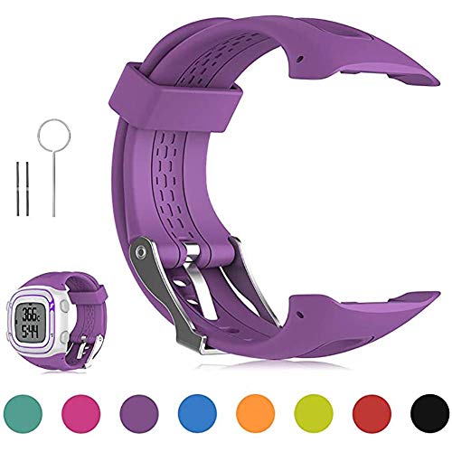 Vervanging polsband verstelbaar soft silicone polsband gereedschap vervanging voor Garmin Forerunner 10/Forerunner 15 GPS Running Watch (Male Style)