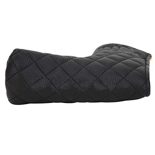 Magnetische Putterhoes - Waterdichte PU Headcover met Plush L Vormgegeven ontwerp voor optimale bescherming Black Color Club Accessoire (BLACK)