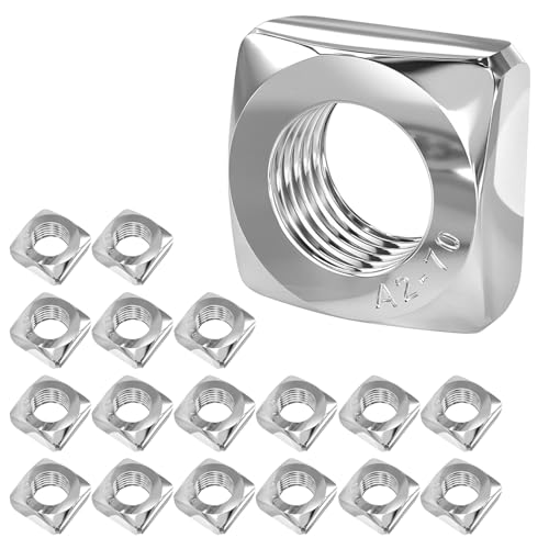 M8 x 13 mm x 6 mm 304 roestvrij staan vierkante meeren, bedrijfsgerechtigheid voor huisreparaties en mechanische ingenieurs, 20 stuks