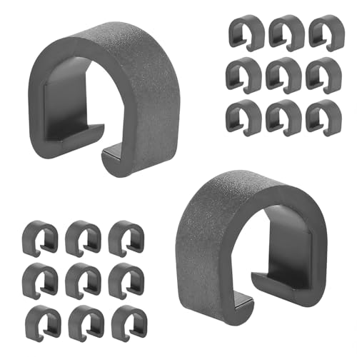 40 st. Plastic C-clip Fietsenklem, Aanhangerklem, Shift Kabelbehuizing, Slangengids voor MTB Mountain Road Fiets