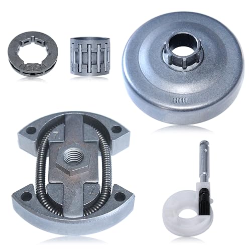 Koppeling Trommel Kit voor Husqvarna 55 51 50 154 254, Met led schijf, tandwiel 325-7, olieepop, naaldrol, naamlager vervanging OEM 503088702