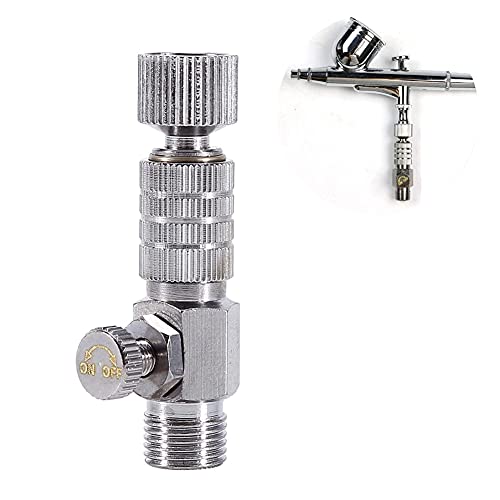 Airbrush connector quick release adapter voor aansluiting met airbrush luchtstroom regelventiel 1/8 inch