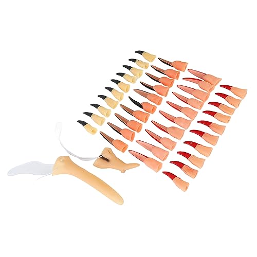 Halloween heks kostuums Neuskin heks nepvingers Halloween kostuum partij Halloween partij levert heks accessoires Cosplay Masquerade partij decoraties 4