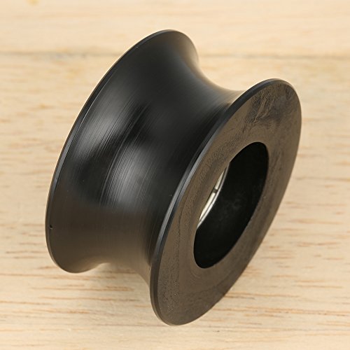 U-type Pulley, Guide Wheel Zwarte Pulley met U-groove, 4 Piece U Slot Voor veel projecten 5