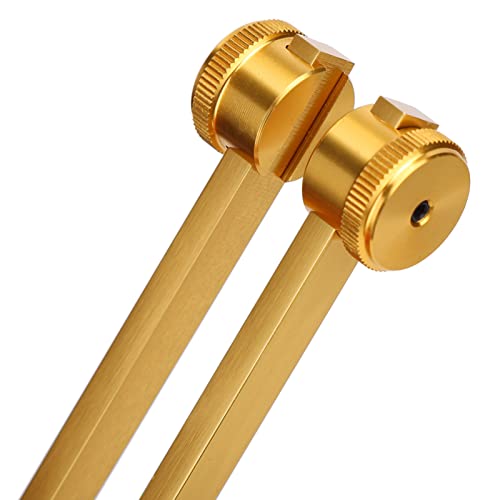 Voice Fork, 136.1HZ Aluminium Medical Tuning Fork met Hammer Instruments Tuning Trillingsgeluid therapie Set 3