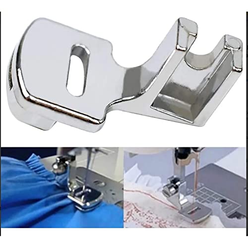 Roestvrij Shirring Ruffler Voet stalen Shirring verzamelen Presser voet Multifunctionele Naaimachine Voeten voor Machine Vervanging 2.7 X 5 X 1,5 Cm 5