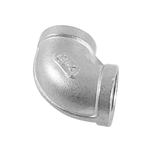 1/2" elleboogbuis connector 90 graden gebogen roestvrij stalen binnendraad DN15 90 graden gebogen roestvrijstalen draadbuis connector 5