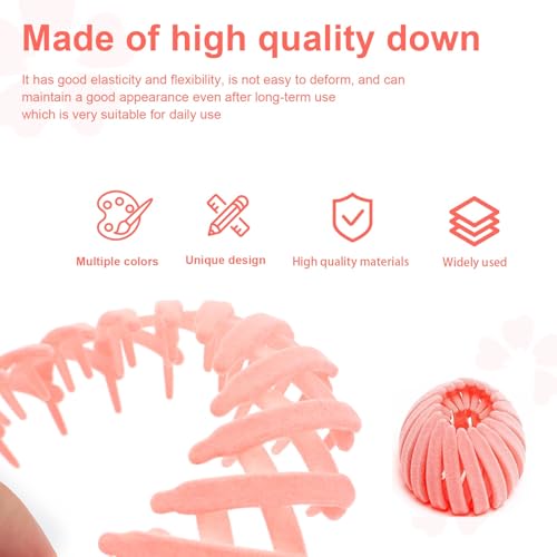 Bird's Nest Hair Clips 7 stuks Bird Nest Hair Clips Gemengde kleur Haar Clips voor vrouwen verstelbare grootte Updo kapsels Hoge paardenstaart krullen haar lang 3