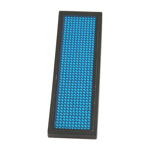 LED Naam badge Tag blauw programmeerbaar 4 helderheid met magnet voor hotel restaurants 5
