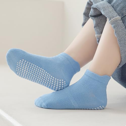 12 paar baby girp sokken, peuter non-slip sokken 1-3 jaar, zeer elastisch enkel sokken, katoen gezellige ademende sokken 3