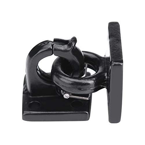 RC Car Trailer 1/14 Tractor Accessoires Metal Black Simulation Trailer Tow Lock Bracket Bracket Set voor Axial Scx10 Cc01 D90 D110 TF2 RC Car 3