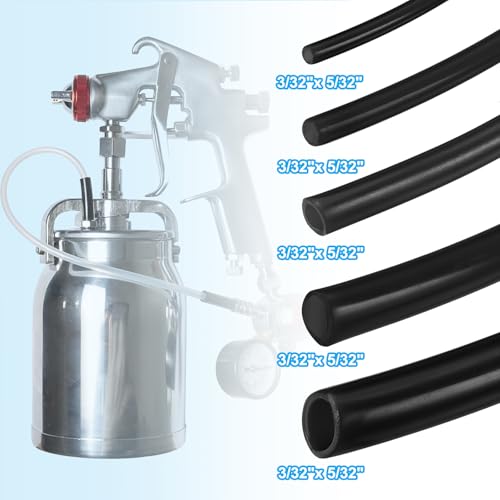 PE Pipe 5/16" ID x 1/2" OD (8mm x 12Mm), 25ft (7.65 Meter), flexibele waterslang Polyethyleen slang buis voor omgekeerde Osmose systemen Waterfilters, zwart 4