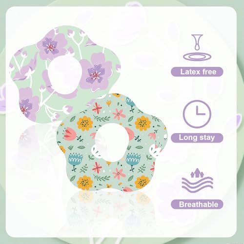 10 stuks ademende patches voor Dexcom G7, waterdichte Sensor Cover Stickers met Floral Pattern Precut Kleefband voor CGM Monitor Accessoires 4