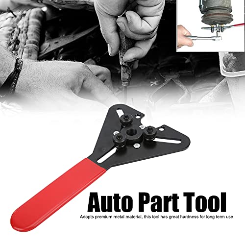 R134a Air Conditioner Clutch Holding Tool, Steel Car A / C Reparatie dubbele doel sleutel set Clutch Hub Verwijderaar Compressor