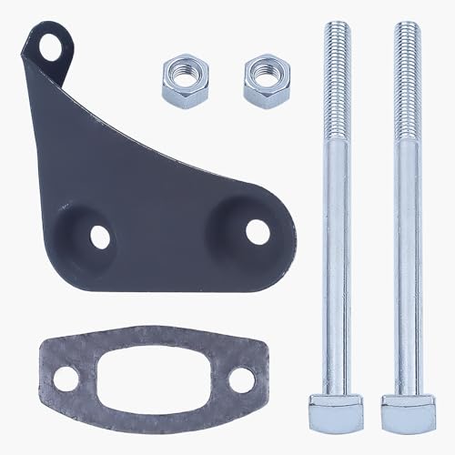 Uitlaatdemper Schroef Bolt Bracket Seal Repair Kit voor Husqvarna 50 51 55 Rancher Gas Accessoires Onderdelen