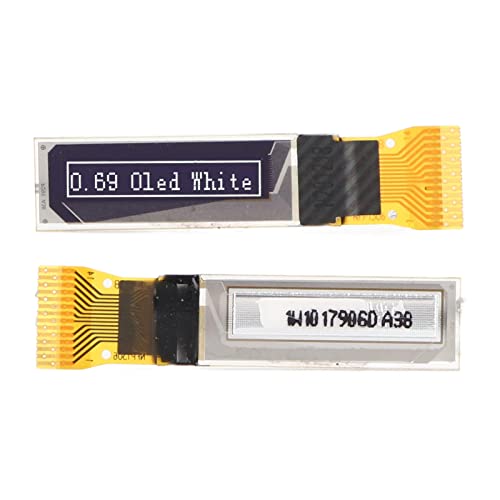 4Pcs SPI IIC Interface 14 Pin Digital Board Accessoires set 0.69in LCD Display Module scherm 96x16 resolutie OLED digitaal scherm 3