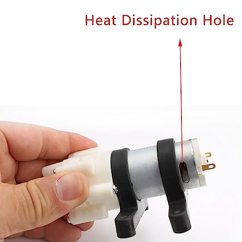 Mini DC 6V-12V R385 Zelfoplossende pomp voor Aquarium, Aquarium, Theemaker en Waterkoeling Elektrische Micro Vacuümpomp 5