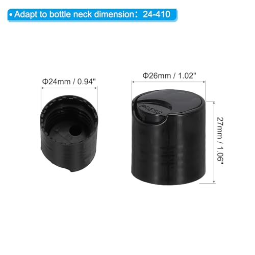 24/410 Vervangende Pers Plastic Caps, 48 st Dosing Top Cover voor Squeeze Shampoo en Lotion flessen Deksel