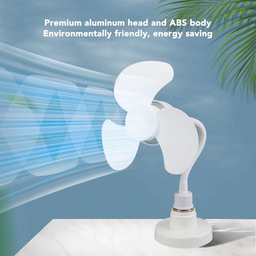 Kleine ventilator Socket Plug en spelen stil voor woonkamer, slaapkamer, kantoor, energie besparen 5