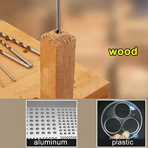 6mm HSS Extra Long 200mm Spiraalboor Straight Shank Drill Bit voor Staal Hout Plastic Aluminium Legering 4