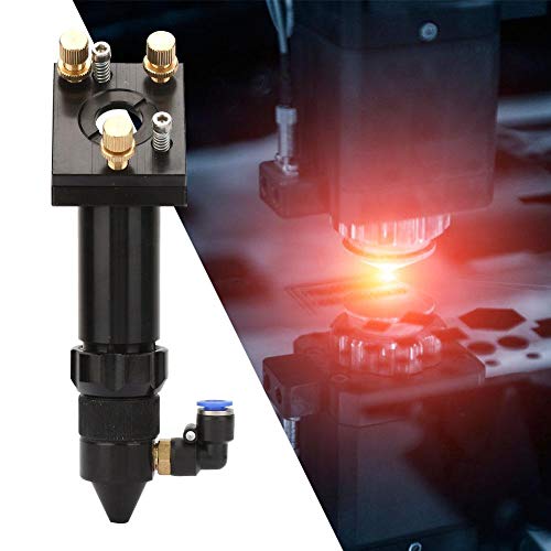 CO2 laserkop focus lens CO2 laserkop D20mm FL50.8/101.6mm voor delen van graveersnijmachines:(enkele laserkop)