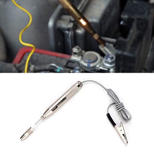 Elektrische Circuit Tester, 6-24 V, Lange Probe Tester met Indicator Licht, Draagbaar met Extension Kabel voor Low Voltage Systems, Auto, Vivid Kabel, Fuses 3