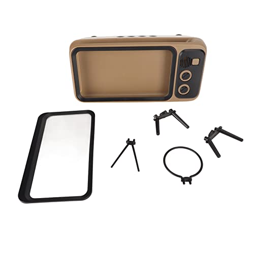 Bureau mobiele telefoon-racket Mobiele telefoonstand Retro TV Stijl Telefoonhouder Mobiele houder Desktop Telefoonhouder Stand voor Bureau