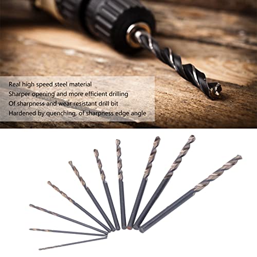HSS Boor Boorset Mini Twist Boor Bits snijden Perforeren Hout Boorsets Kleine Boor Bit Houtbewerking Gereedschappen 0.8-3mm 4