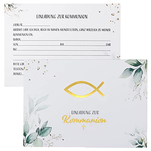 Uitnodigingskaart voor de Duitse bevestigingspartij (B)