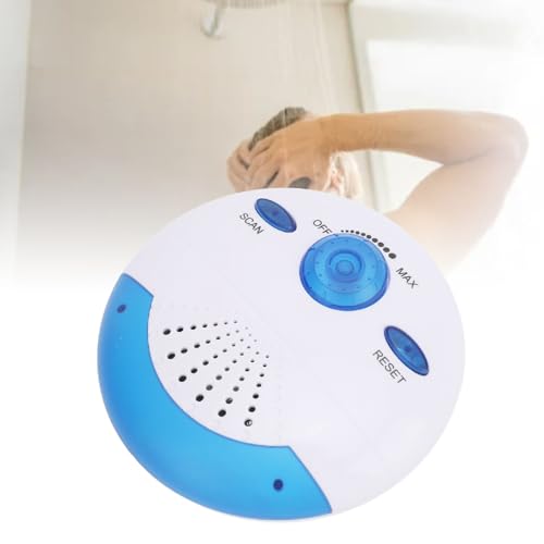 Douche Radio, Douche Radio, IPX7 Waterdicht, 360 graden surround geluid, Draagbare FM Radio met Top Handgreep voor buitenbadkamer 4