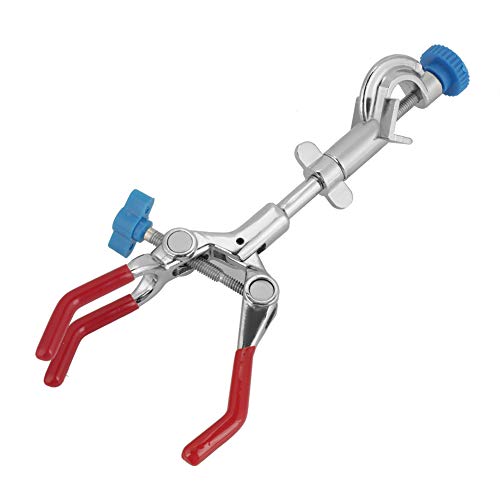 Lab Clamp Professionele Ontworpen Clamp Verstelbare Drie-Prong Swivel Extension Flask Clip Clamp Suit voor Labs Industriële Gebruik