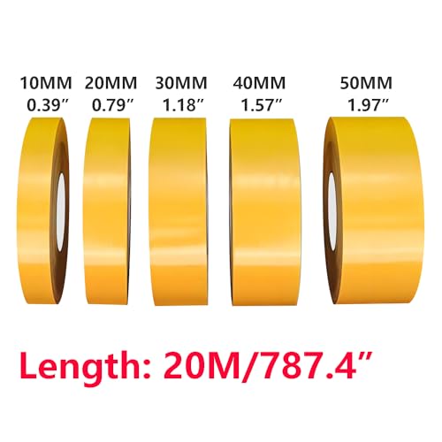 1 rol 30mm x 20m Double Sided Geweven Tape, Kleefband voor Tapijten, Good Self Adhesion, Geschikt voor thuis, School, Hotel, enz.