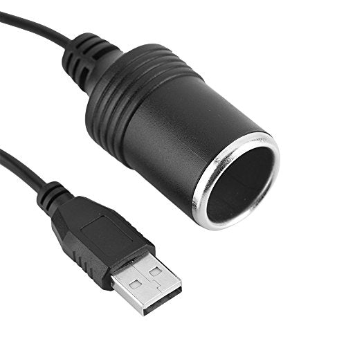 USB naar,Port 12V Sigaret Aansteker Vrouwelijke Converter Lichtgewicht USB 12V Adapter Cord Power Electronic Hond voor het rijden Recorder Charger 4