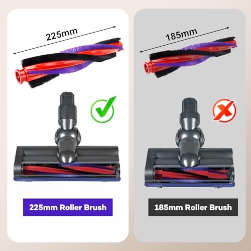 225mm Rollerborstel 963830-02 Voor DYSON V6 SV03 SV07 Stofzuigeronderdelen 3
