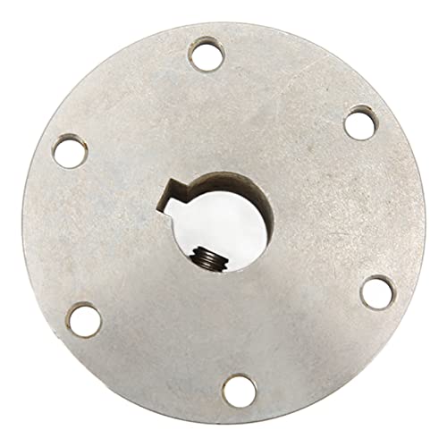 Flange Shaft Koppeling, 14mm Roestvrij staal Stijve Bord bevestigingsfunctie Roestvrij stalen Shaft Koppelen met ketting Slot voor onderhoud 3