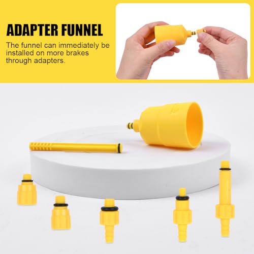 Rembloed Kit, Brake Bleeding Kit voor Fiets Shimano, Magura Tektro, Hydraulische schijfremmen, Hydraulische rem Reparatie Gereedschappen 4