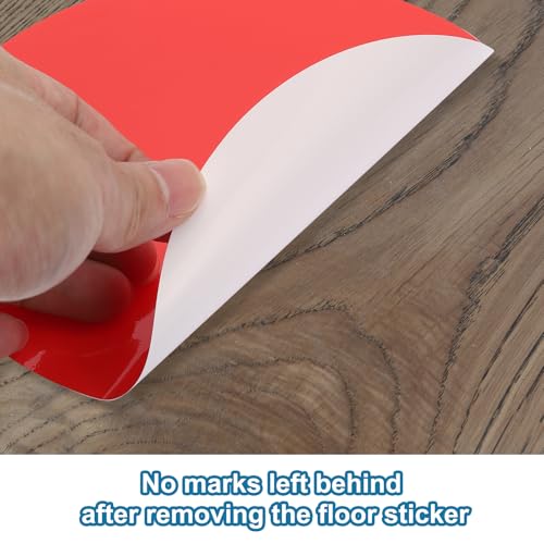 6 inch vloerstickers klaslokaal decor, 42 stuks zelfklevende stiften markers droog wissen cirkels voor elementaire kleuterschool eersteklas geleerden, wit 4