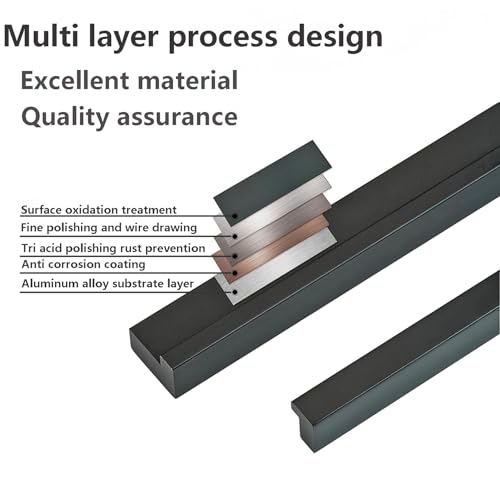 10 Eenheden L 90° Keukenkast deurkruk Pull Knobs Dresser Lade Sets, Aluminium, Solid, Gat Spacing 96m m 4