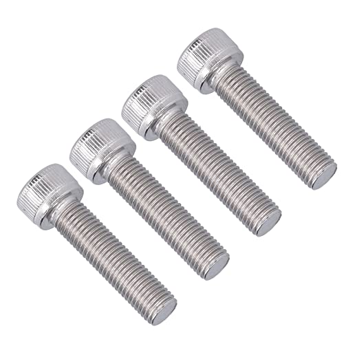4 st M10 Hex Bolt Socket Cap Head Hex Socket Bolt A2 Roestvrij staal 1,25mm Fijne pitch Machine bevestigingsapparaat hardware(M10*40) 5