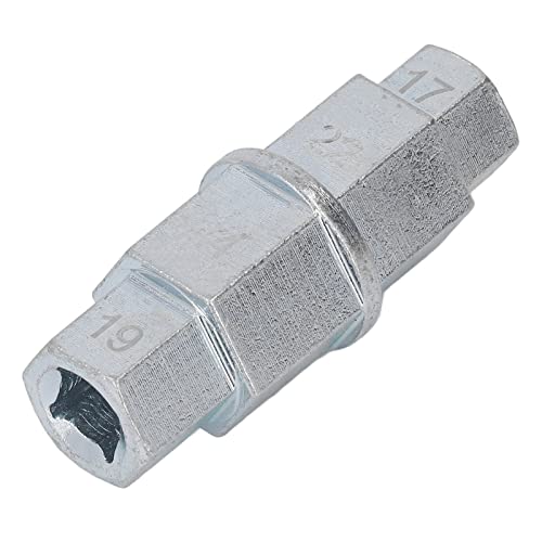 Hex Axle Tool voor motorfietsen Multifunctionele Hex Allen Voorwiel Spindle Socket Adapter Hex Shaft Adapter 17mm 19mm 22mm 24mm(Zilver)