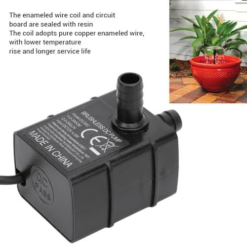 Duiken Efficiënte IP68 Penseelloze fonteinpomp voor visaquarium, eenvoudige installatie voor watersystemen 5