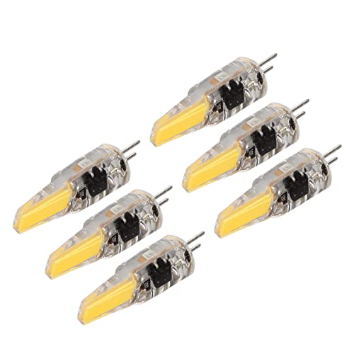 G4 LED Bulb 6W 500LM, Uitstekende prestaties, Energiebesparing, Gemakkelijk te installeren, Breed toepassingsgebied, 360 graden licht voor plafondlamp, Tafellamp, Warm Wit 3