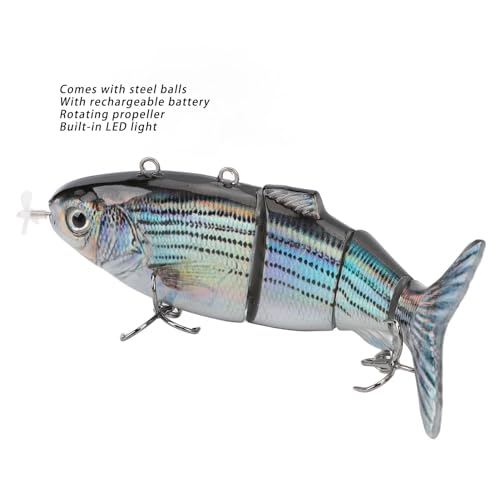 Automatisch drijvend kunstaas met LED-verlichting, multi-compendium drijfaas voor zoet en zout water 5