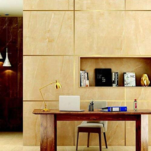 Mildew Resistant Edges Tape, 1 stuk 6m Zelfklevende Mildew Resistant Tape PU Roll Caulking Faucet Strip Decoratieve Edging Tape voor Keuken Badkamer Bad Douche Vloer en Tegel (Zilver)