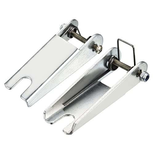 77mm Haak Veiligheid sluiting Metaal Hanger Clutch Receiver Vervanging voor Clevis Hook Systeem Zilver 3
