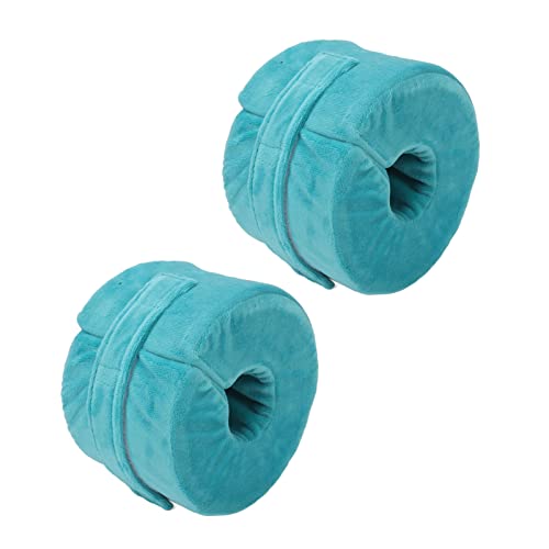 Voethoogte Kussen 2Stuks Enkel Beschermer Ondersteuning Verhoogd Voet Heel Kussen Leg Rest Post Chirurgie Kussen voor voet druk Bed Pijn