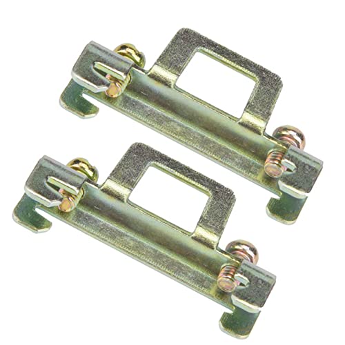 10 stuks vaste klem bevestigen klem Clip voor 35mm DIN Rail 10 stuks vaste klem (Metal 11 Model) 3