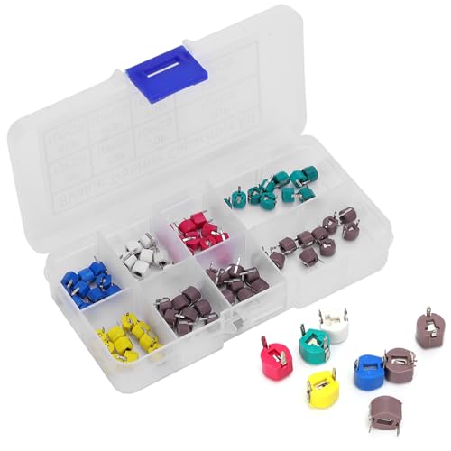 80st 6mm Trimmer condensator variabele capaciteit keramische elektronische condensator Kit 5/10/20/30/40/60/70/120P