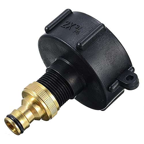 Water Mist Connector IBC Adapter Connector 3/4 Inch Voor IBC Slang Valve Adapter Water Tank Rain Barrel 1000L Water Connectors